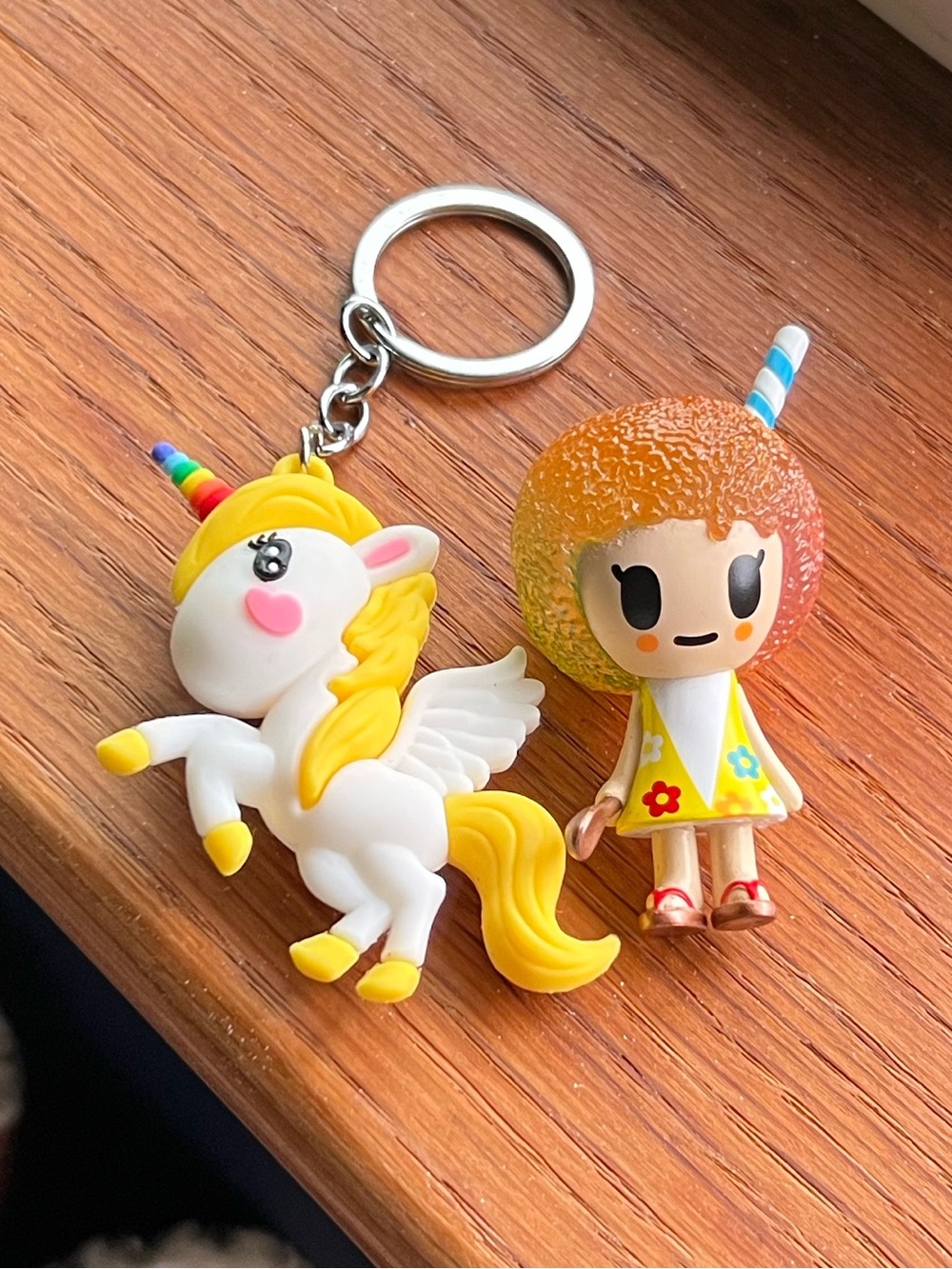 Tokidoki Donutella and her Sweet Friends Rainbow Ice Toy and Keychain